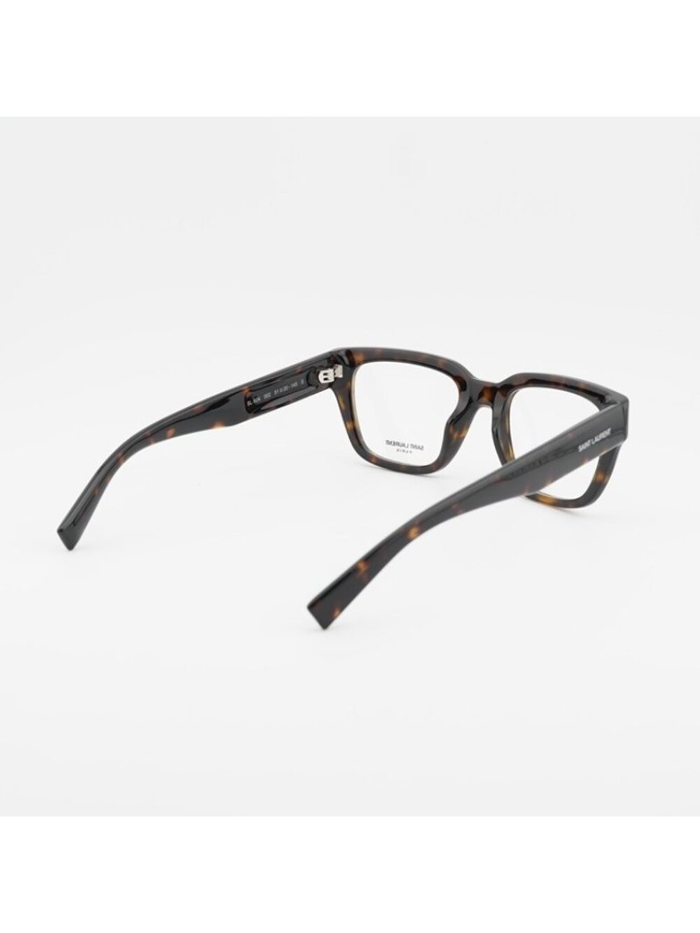 Saint Laurent SL804 002 Eyeglasses Havana 51mm Square Frame - Picture 11 of 12